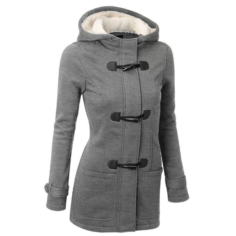 Women'S Fashion Jackets Amazon - Kurtka damska z kapturem, zapinana na