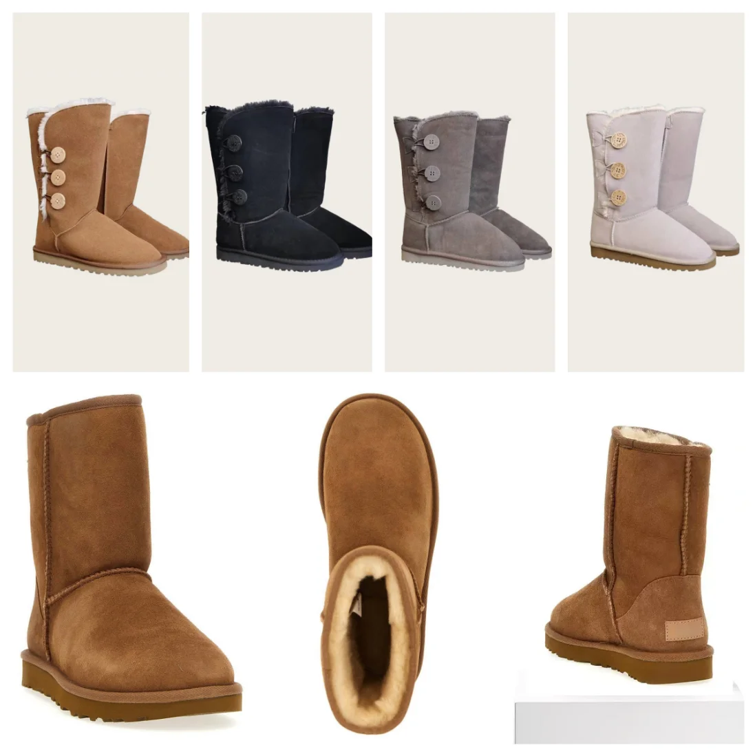 Women'S Fashion Ugg Boots - 2026 Modne damskie buty zimowe z