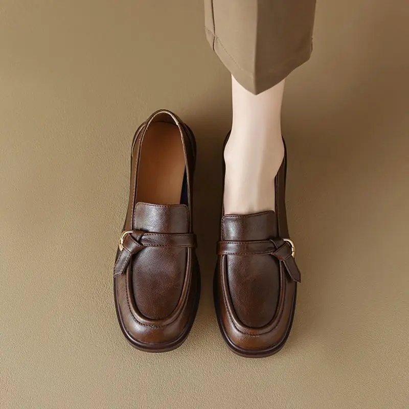 Women'S Fashion Quick Delivery - Z Średnim Obcasem Kobieta Czółenka Kwadratowe
