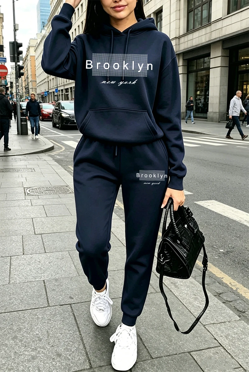 Women'S Fashion Sweatshirts - Damski dres z nadrukiem, codzienna bluza