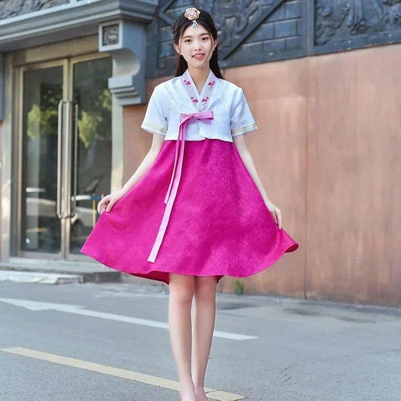 Women'S Fashion Sweatshirts - Sukienka Hanbok Damska 2026 2024 Tradycyjna