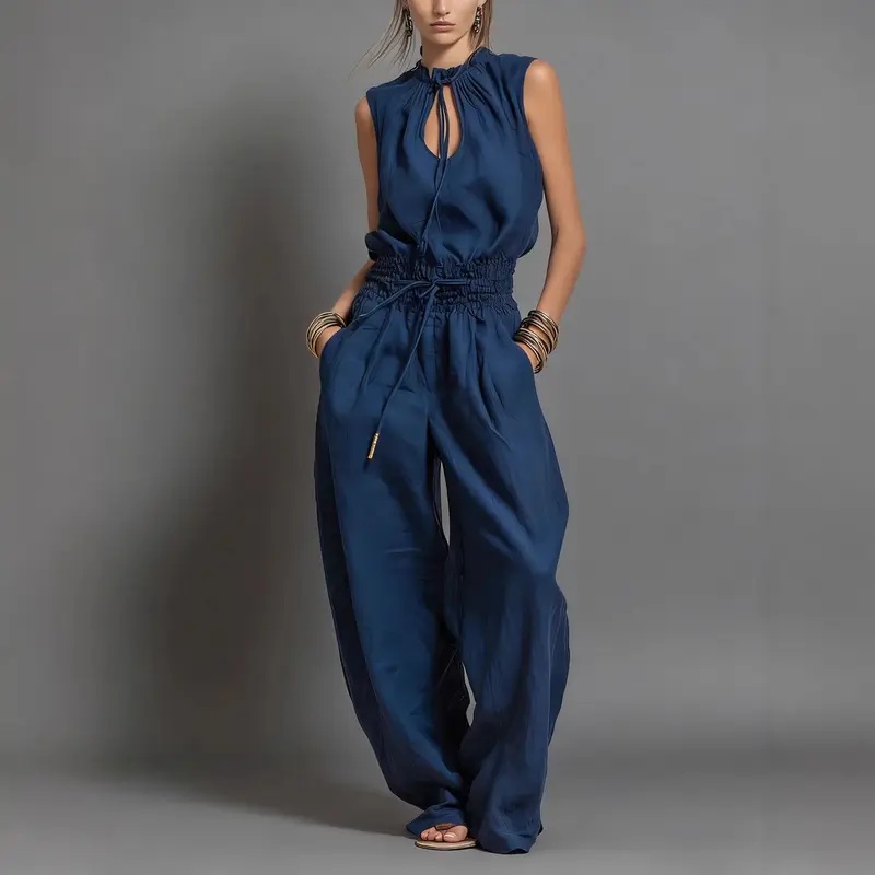 Women'S Fashion Overalls - Damskie kombinezony na lato bez rękawów