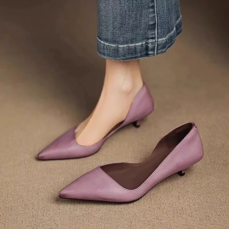 Women Fashion Heels - Szpilki damskie z ostrym noskiem, modne,