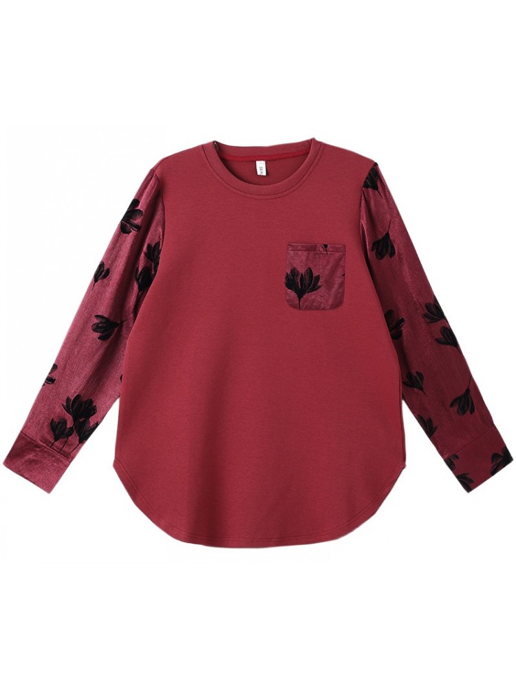 Women'S Fashion Sweatshirts - 0XL-4XL plus size Wiosna Jesień Codzienna