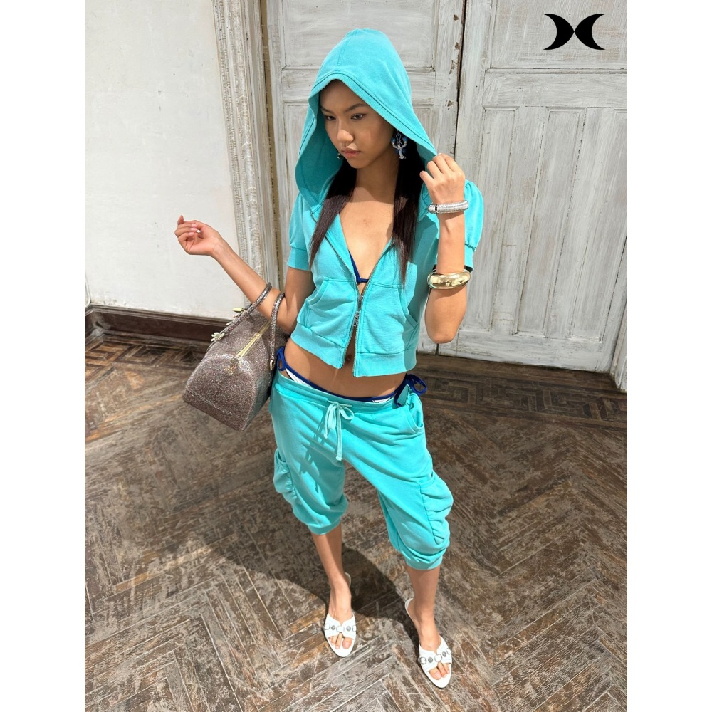 Women Fashion Styles - Amerykański styl street spice girl, krótki