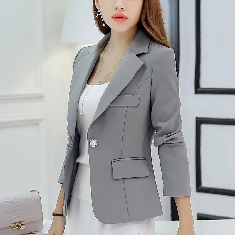 Damska koreańska marynarka 202 – Velvet Blazer Women recenzja i cena