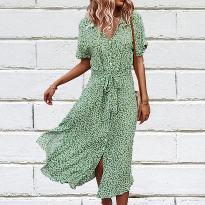 Damska sukienka na wiosnę i la – Women Fashion Pose recenzja i cena