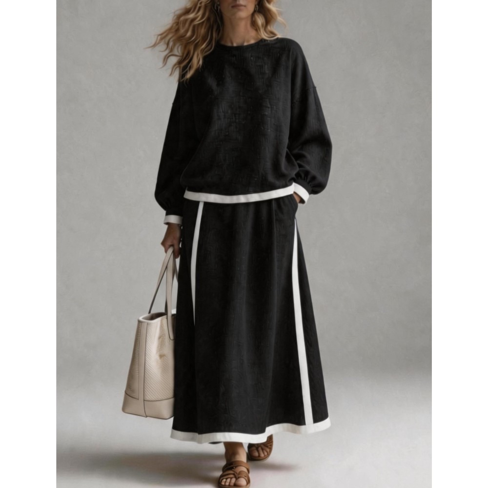 Damski jesienny nowy patchwork – Women'S Fashion Sweatshirts recenzja i cena