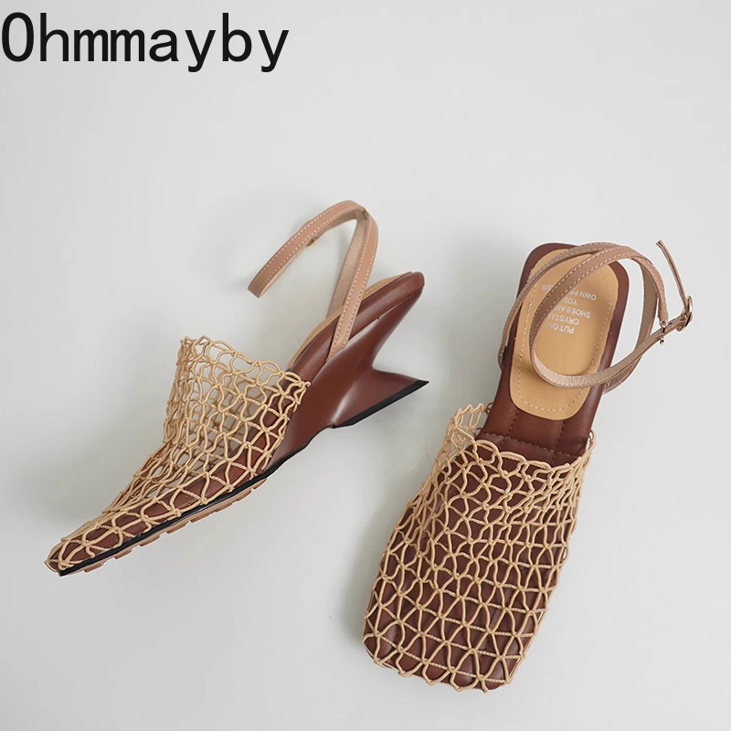 Luksusowe ażurowe sandały dams – Women'S Fashion Designer Clothes recenzja i cena