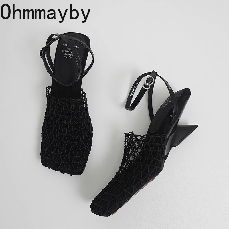 Luksusowe ażurowe sandały dams – Women'S Fashion Designer Clothes recenzja i cena