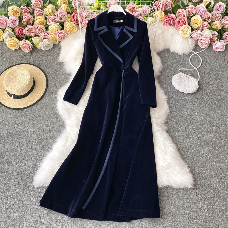 Damska czarna aksamitna maryna – Velvet Blazer Women recenzja i cena