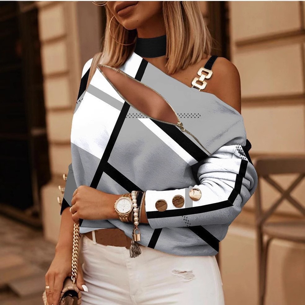 Damska bluzka z odkrytymi rami – Women Fashion Styles recenzja i cena