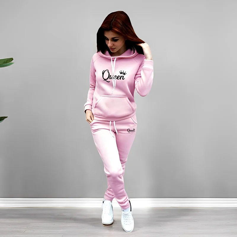 Damski dres z nadrukiem królow – Women'S Fashion Sweatshirts recenzja i cena