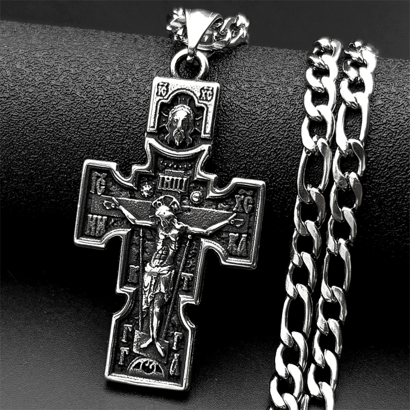 Vintage Orthodox Icon Cross Je – Women Fashion Icon recenzja i cena