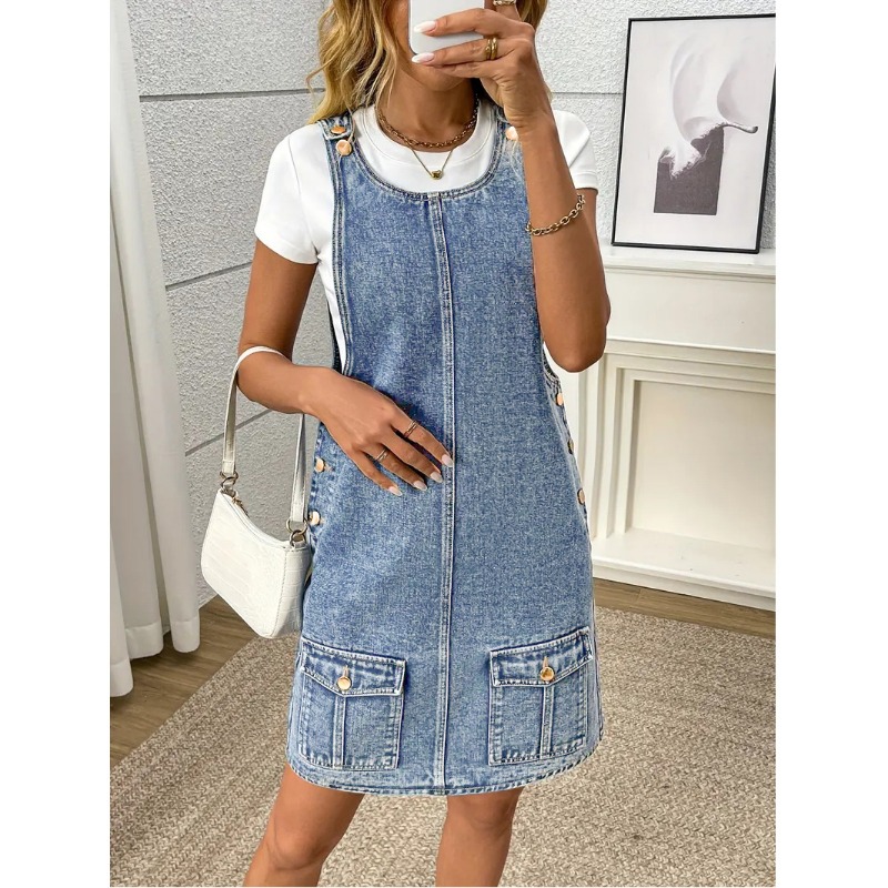Letnia sukienka damska w stylu – Women'S Fashion Overalls recenzja i cena