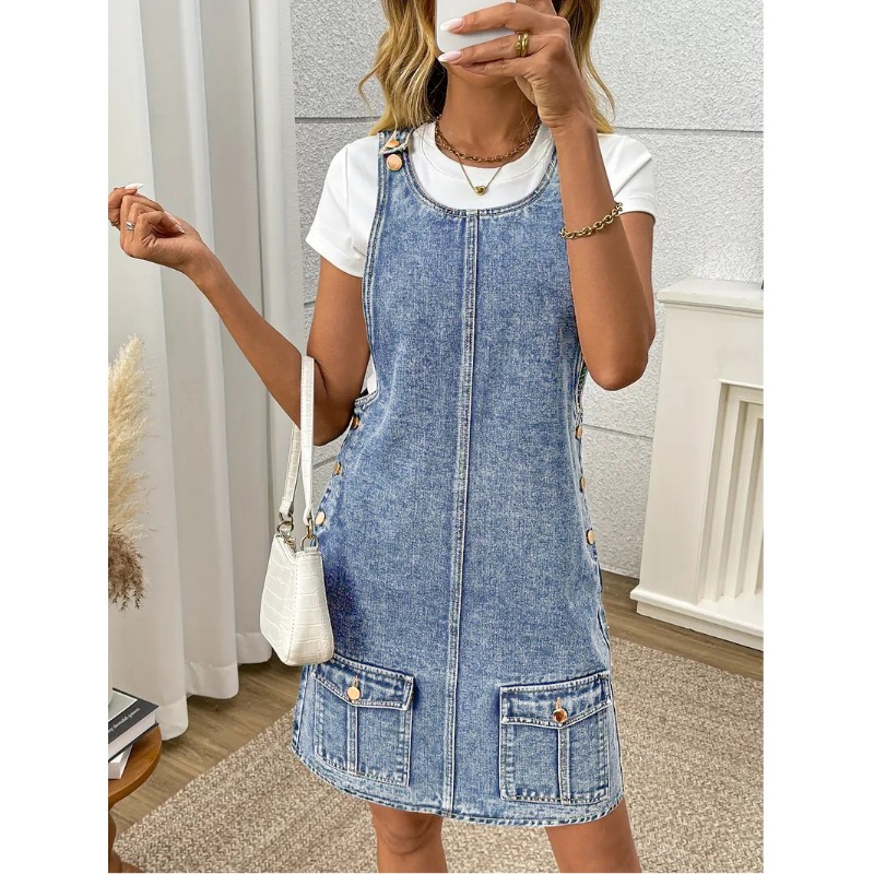 Letnia sukienka damska w stylu – Women'S Fashion Overalls recenzja i cena