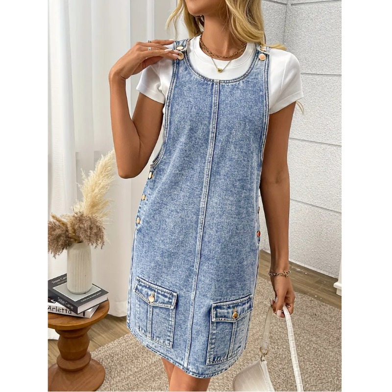 Letnia sukienka damska w stylu – Women'S Fashion Overalls recenzja i cena