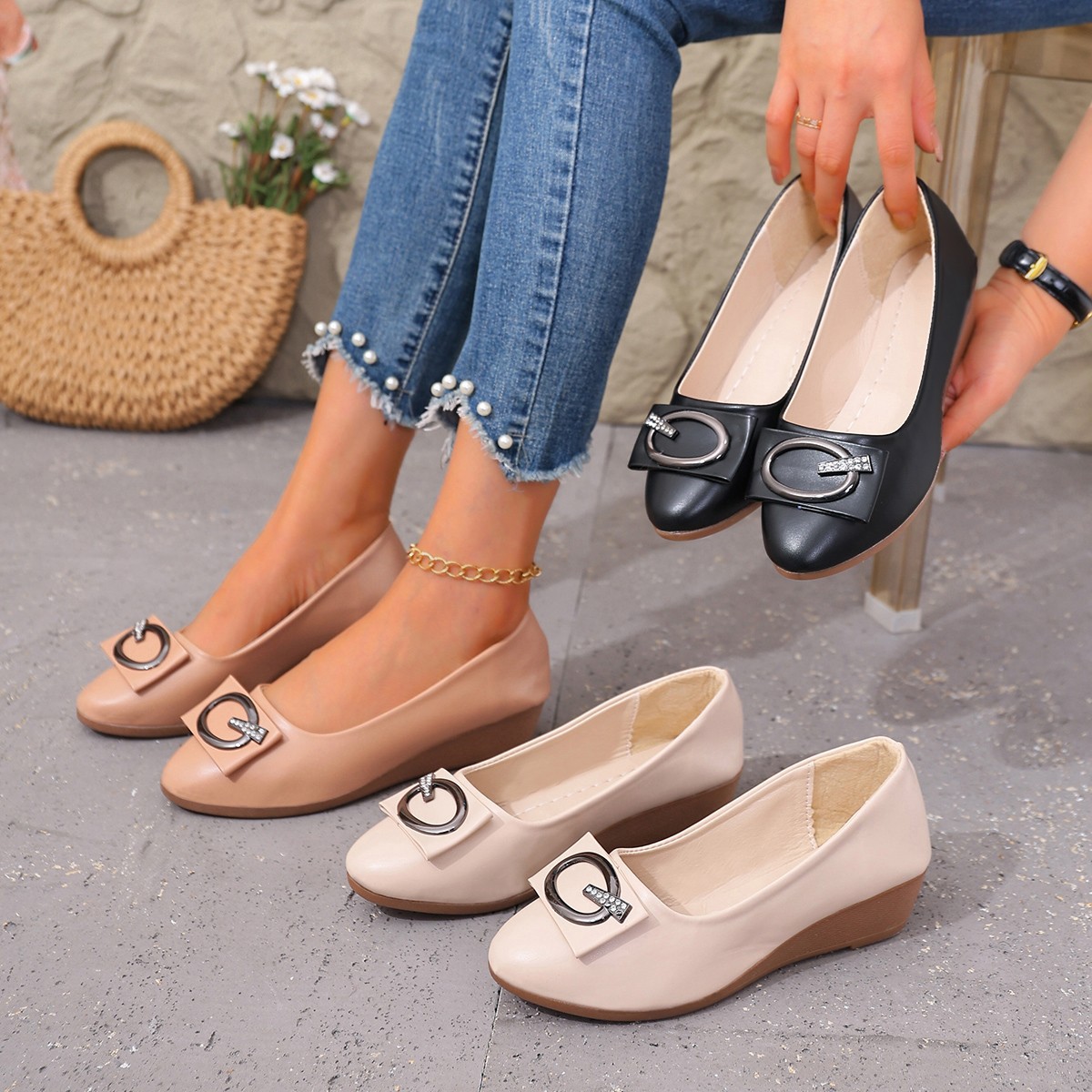Luksusowe damskie czółenka ze  – Women'S Fashion Quick Delivery recenzja i cena
