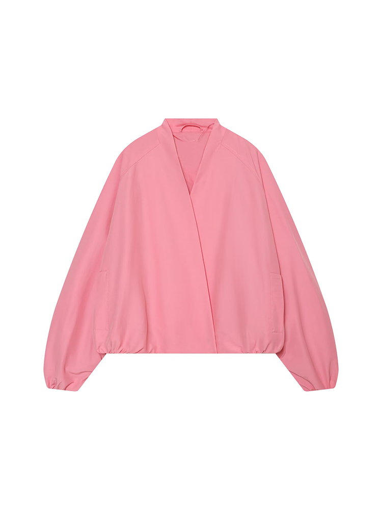 Damska krótka kurtka bomberka  – Women'S Fashion Bomber Jacket recenzja i cena