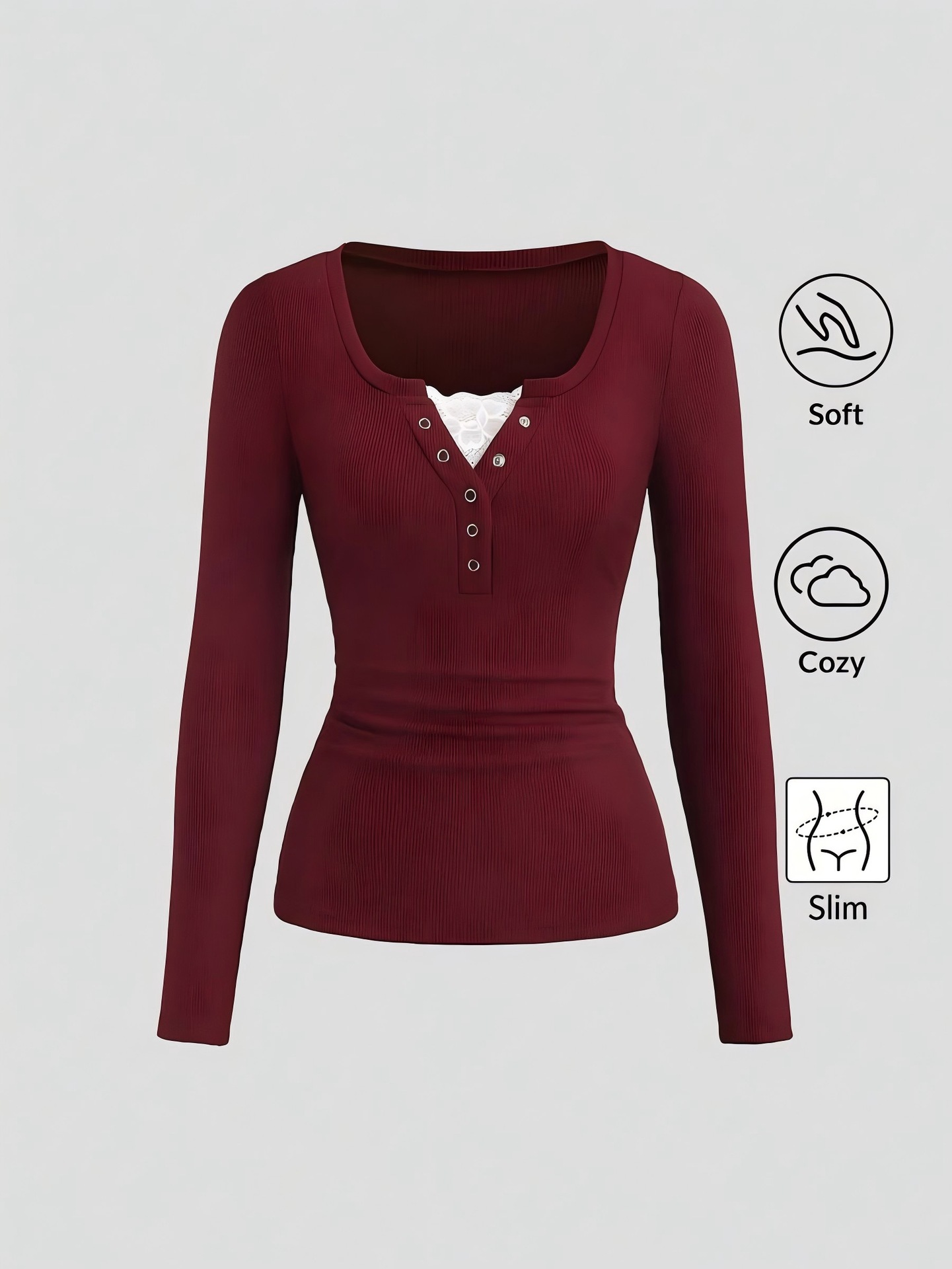 Damska amerykańska bluzka Henl – Women Fashion Styles recenzja i cena