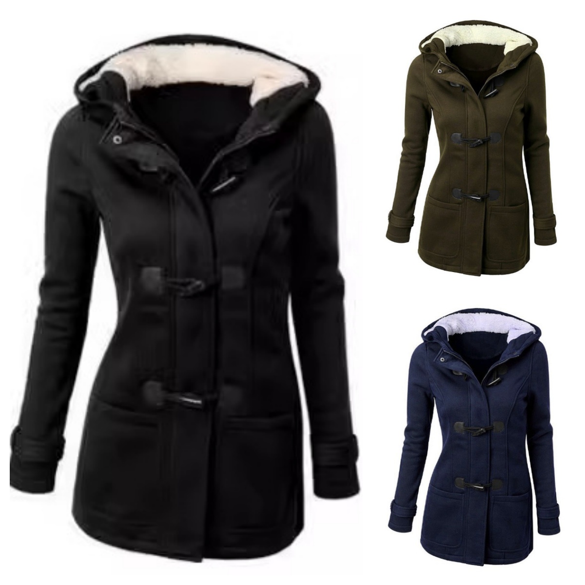 Kurtka damska z kapturem, zapi – Women'S Fashion Jackets Amazon recenzja i cena