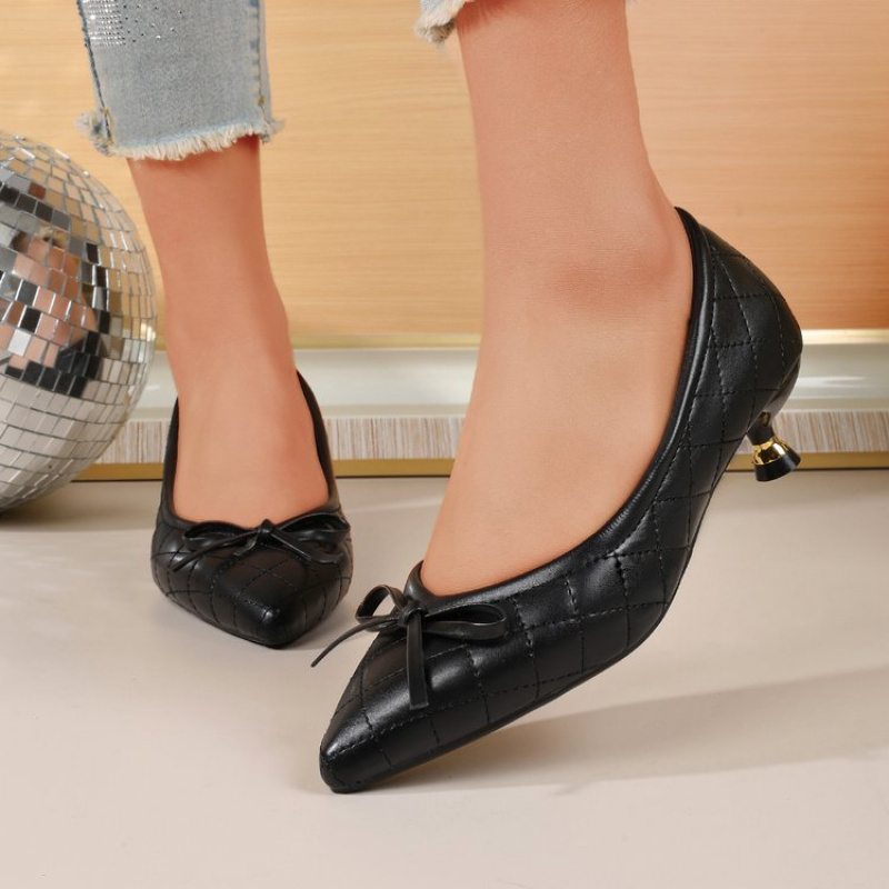 Damskie buty vintage z ostrym  – Women Fashion Heels recenzja i cena