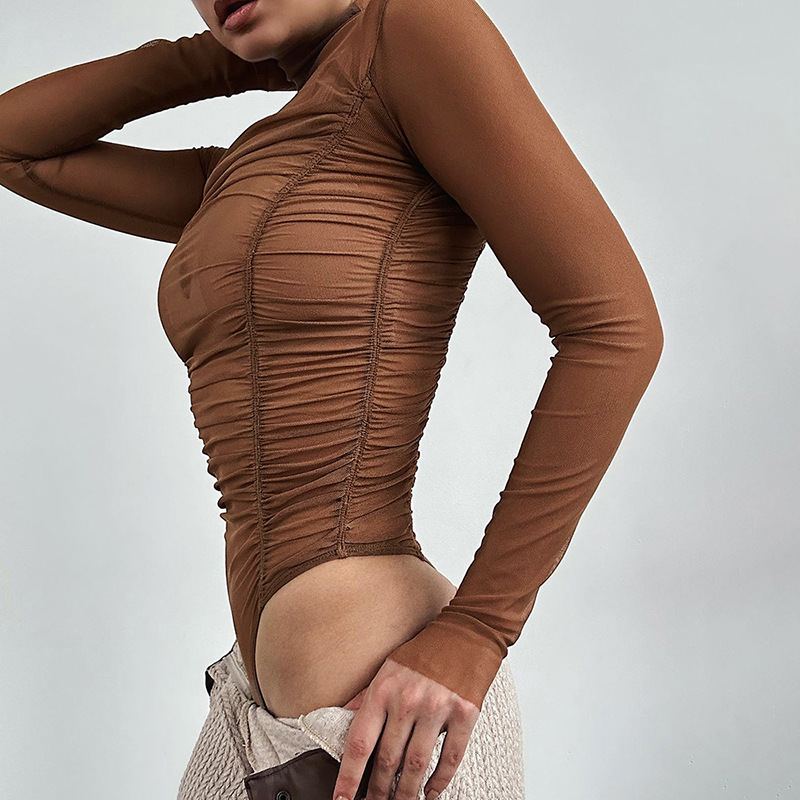 Jesień 2023, siateczkowe body  – Turtleneck Bodysuit recenzja i cena