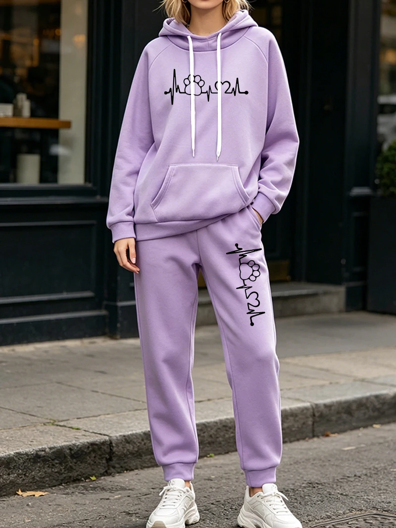 Damskie komplety 2-częściowe n – Women'S Fashion Sweatshirts recenzja i cena