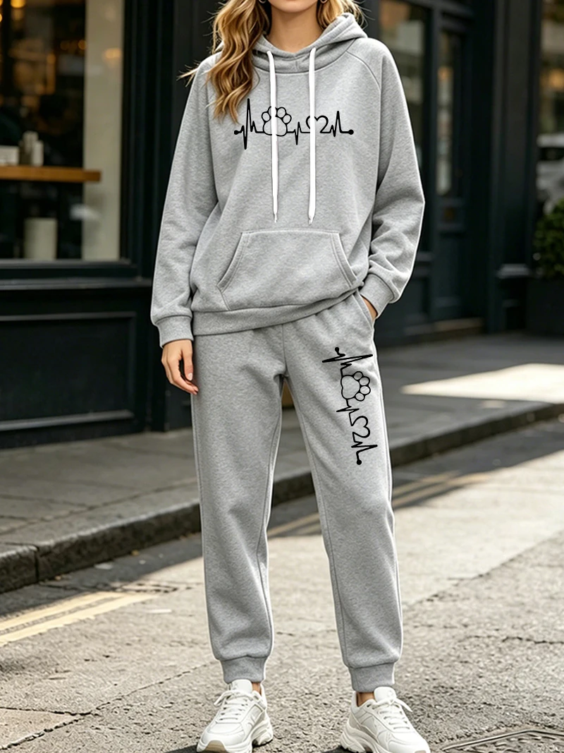 Damskie komplety 2-częściowe n – Women'S Fashion Sweatshirts recenzja i cena