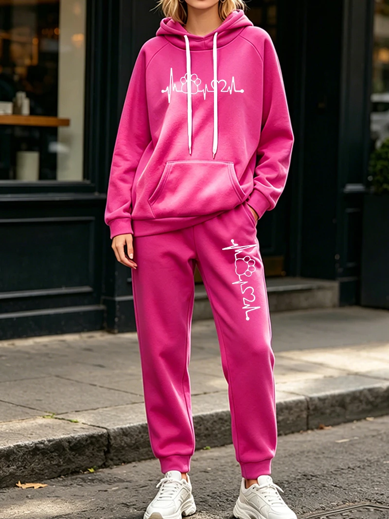 Damskie komplety 2-częściowe n – Women'S Fashion Sweatshirts recenzja i cena