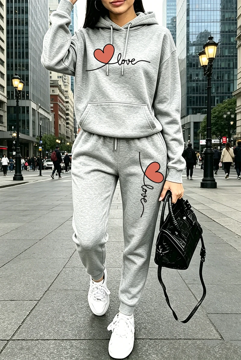 Damski dres z nadrukiem, casua – Women'S Fashion Sweatshirts recenzja i cena