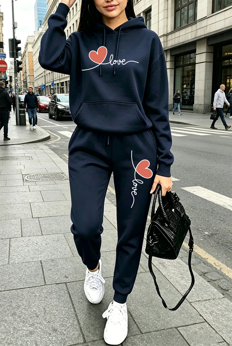 Damski dres z nadrukiem, casua – Women'S Fashion Sweatshirts recenzja i cena