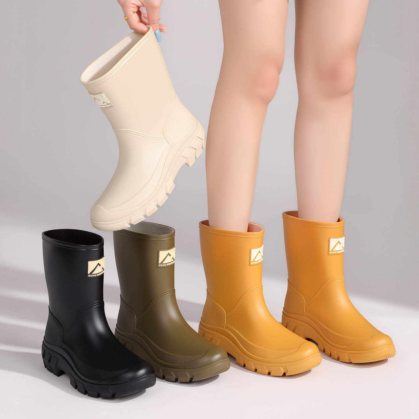 Damskie buty do połowy łydki,  – Women Fashion Online recenzja i cena