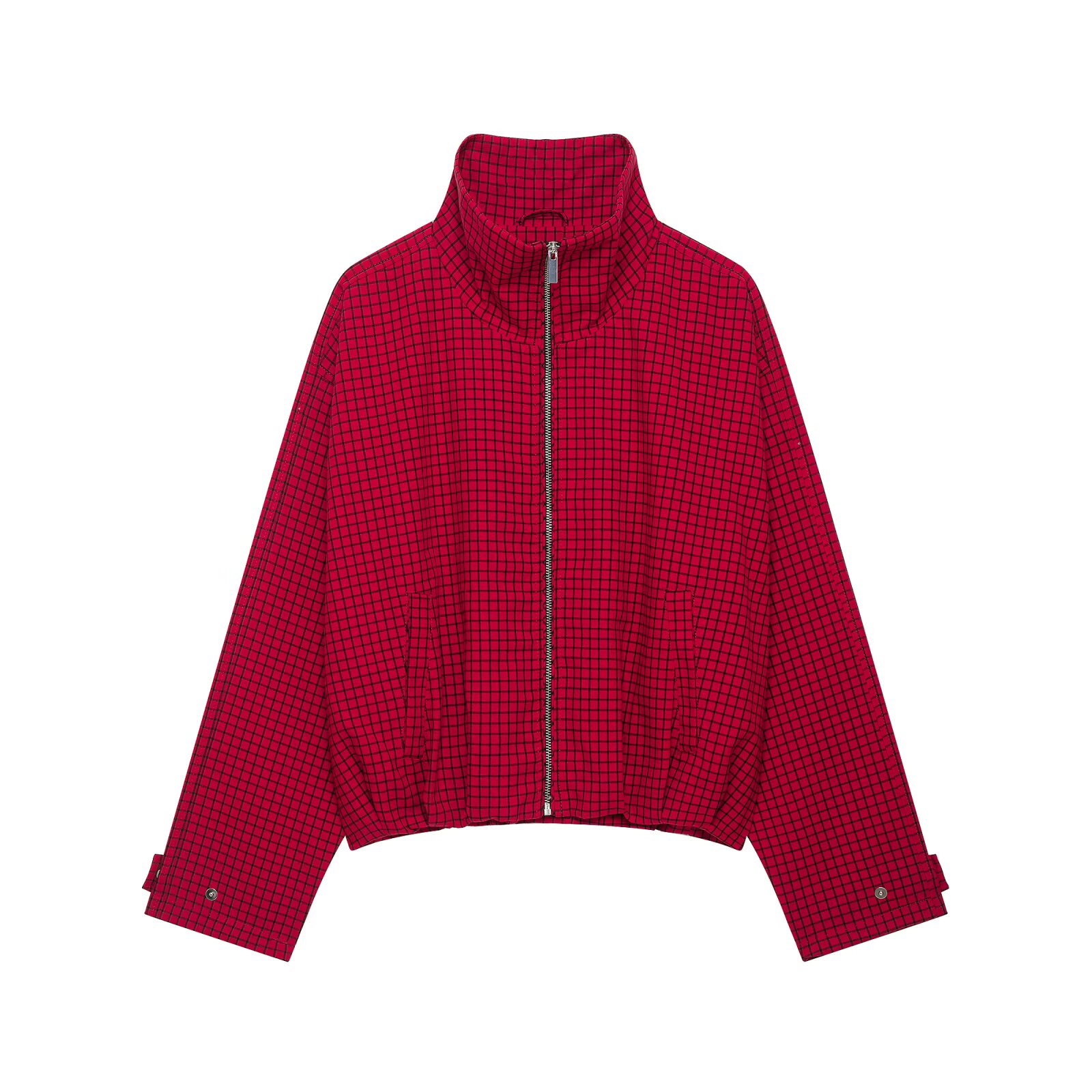 Jesienna kurtka bomberka w kra – Women'S Fashion Bomber Jacket recenzja i cena