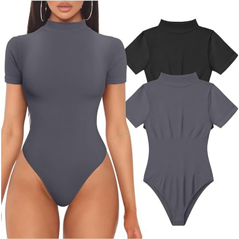 Body z golfem z krótkim rękawe – Turtleneck Bodysuit recenzja i cena