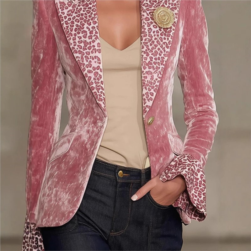 Luksusowa marynarka damska z a – Velvet Blazer Women recenzja i cena