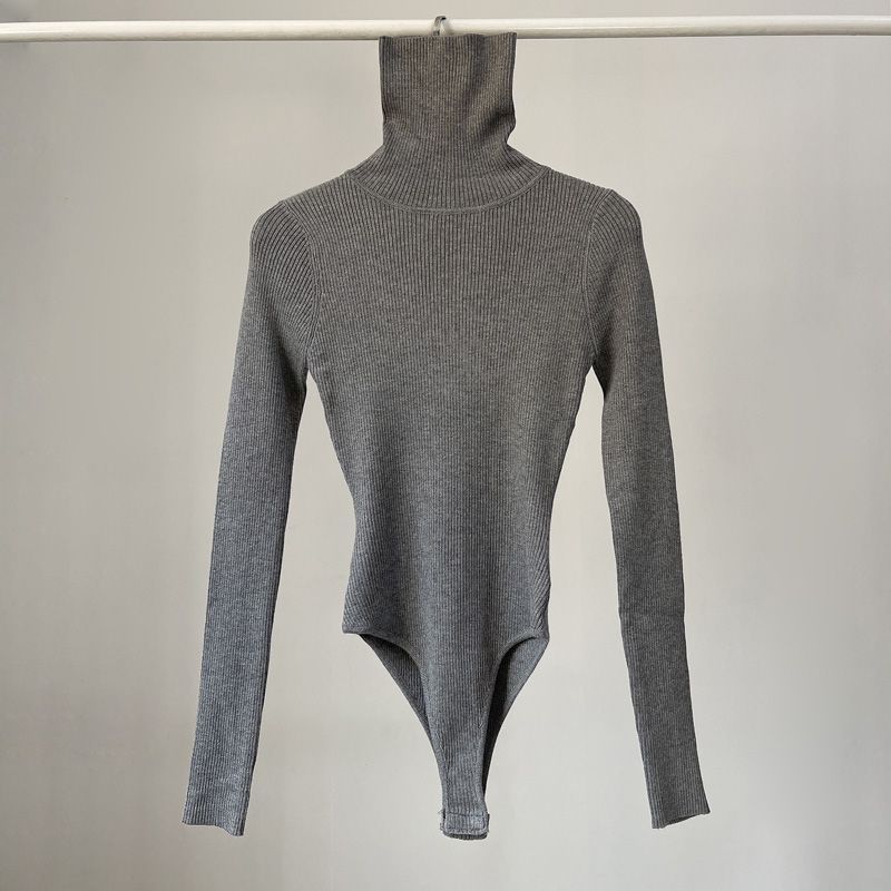 Body damskie z długim rękawem  – Turtleneck Bodysuit recenzja i cena