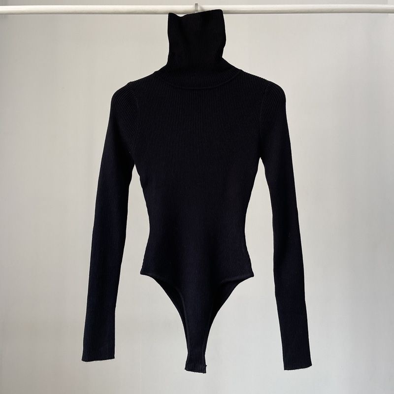 Body damskie z długim rękawem  – Turtleneck Bodysuit recenzja i cena