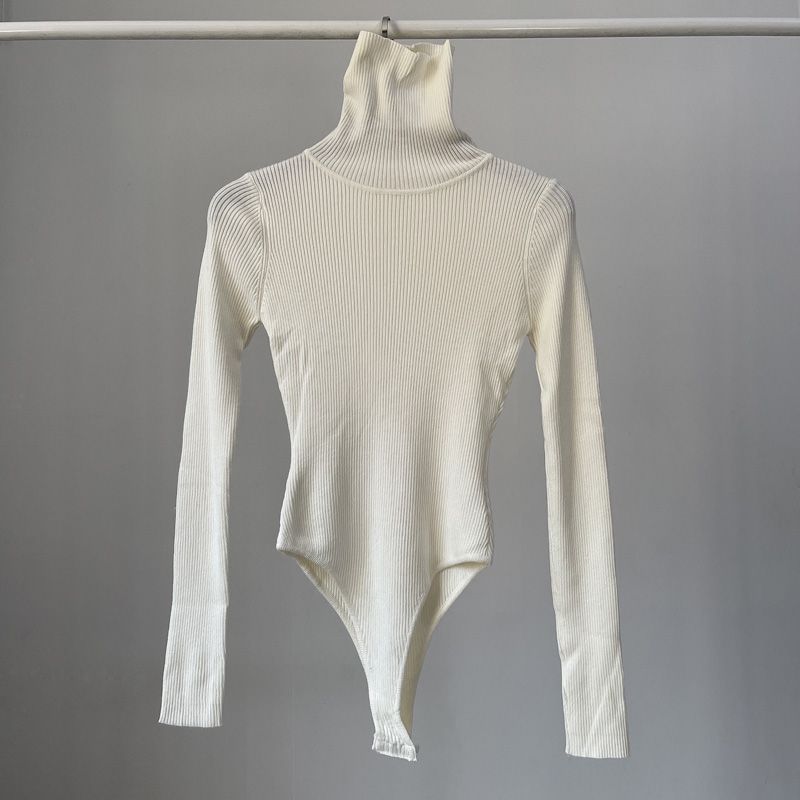 Body damskie z długim rękawem  – Turtleneck Bodysuit recenzja i cena