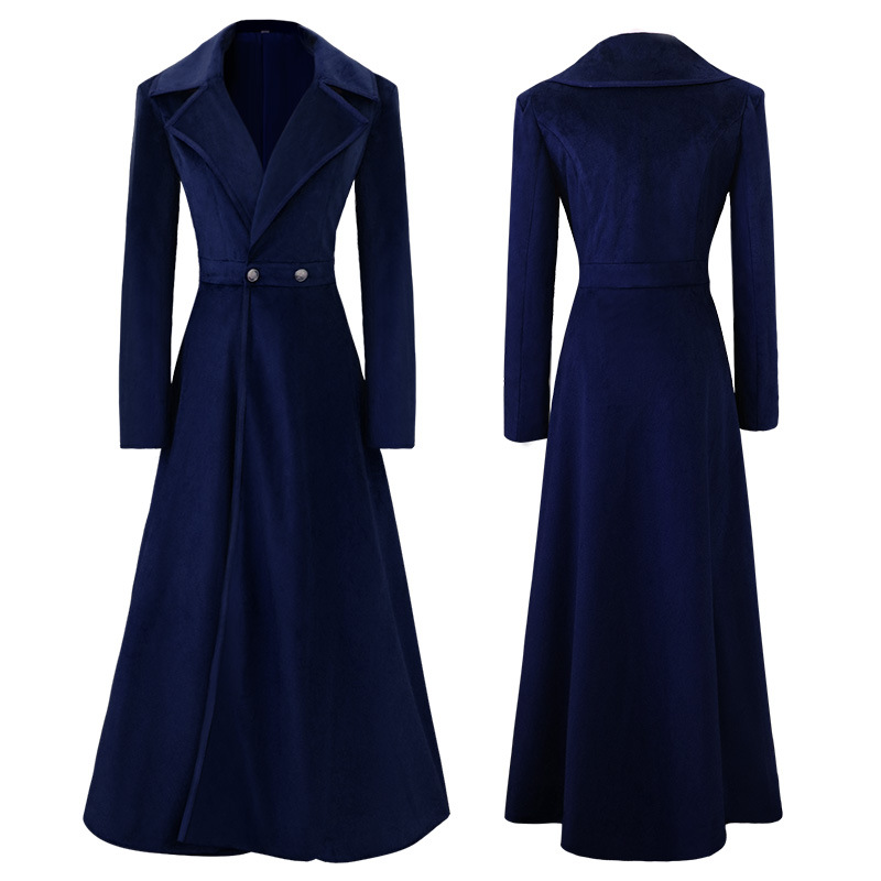 Damski elegancki płaszcz trenc – Velvet Blazer Women recenzja i cena